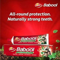 Dabur Babool Toothapaste - 175g, NA, NA