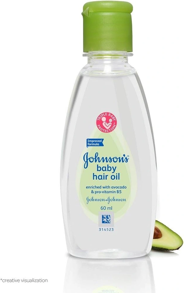 Johnson's Baby Hair Oil - 100ml, NA, NA