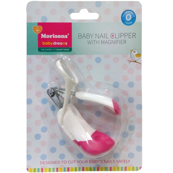 Morisons Baby Nail Clipper with magnifier - 1N, NA, NA