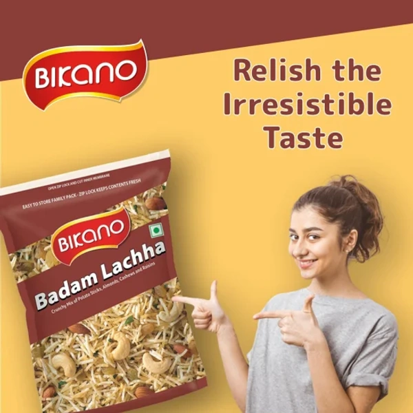 Bikano Badam Lachha - 400g, NA, NA