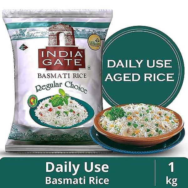 India Gate Basmati rice - 1kg, NA, NA