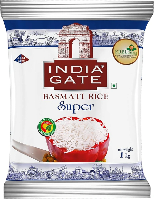 India Gate Basmati rice - 1kg, NA, NA