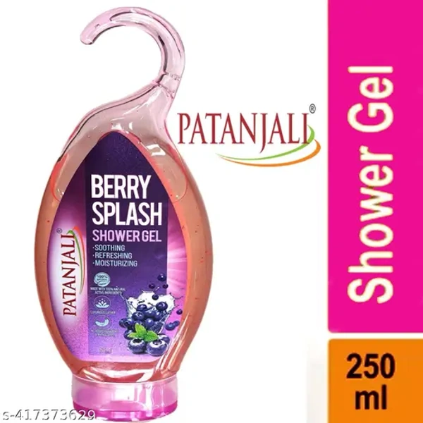 Patanjali Berry splash Shower Gel - 250ml, NA, NA