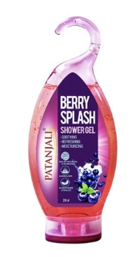 Patanjali Berry splash Shower Gel - 250ml, NA, NA