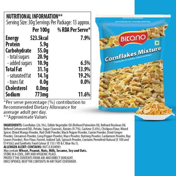BIKANO Cornflakes Mixture - 400g, NA, NA
