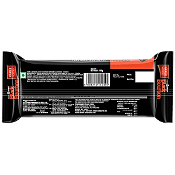 Parle Black Bourbon Choco - 100g, NA, NA