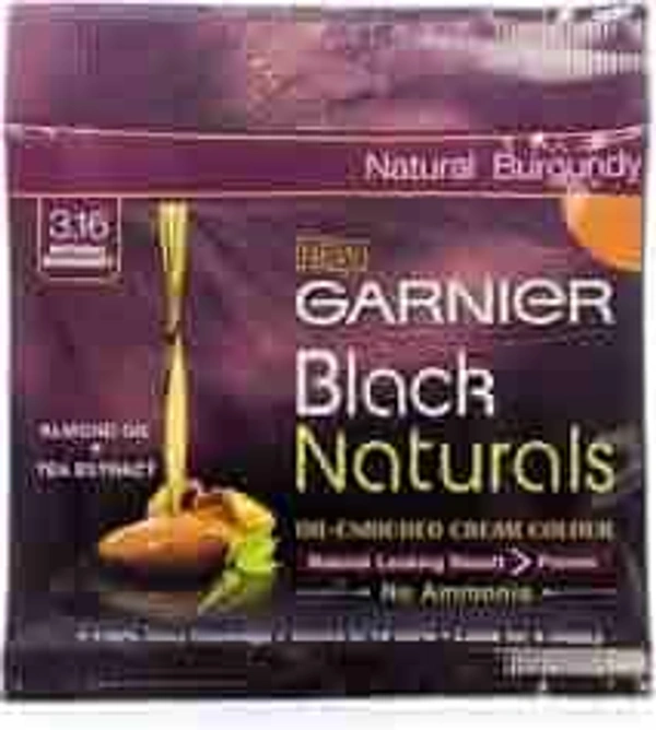 Garnier Black Naturals  Burgundy color - 20ml, 20g, NA, NA