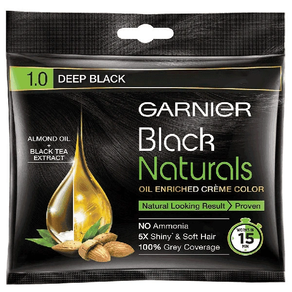 Garnier Black Naturals Deep Black color - 20ml, 20g, NA, NA