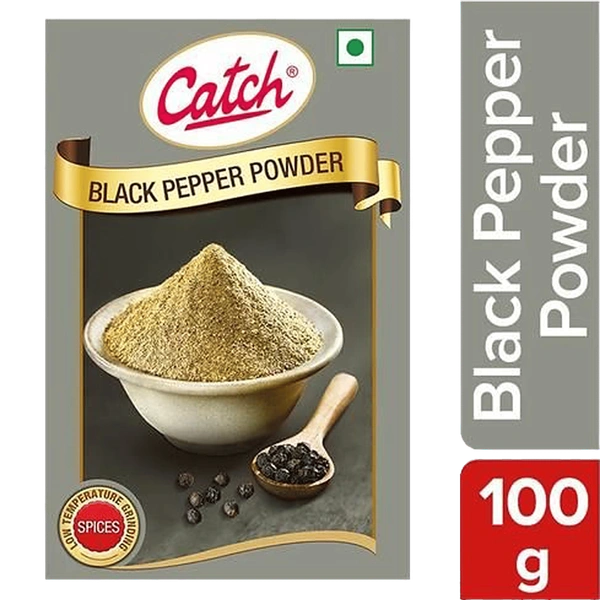 Catch Black Pepper Powder - 100g, NA, NA