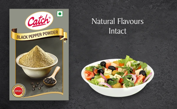 Catch Black Pepper Powder - 100g, NA, NA