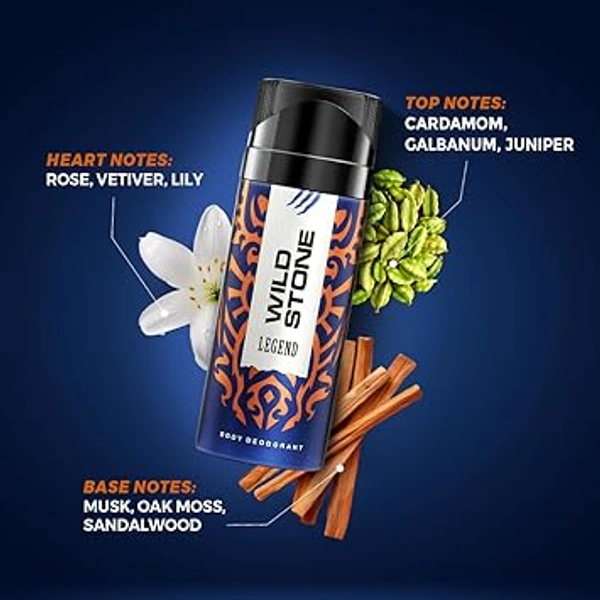 WILD STONE BODY DEODORANT - 150ML, NA, NA
