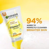 GARNIER BRIGHT COMPLETE FACEWASH - 150G, NA, NA