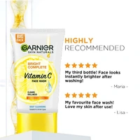 GARNIER BRIGHT COMPLETE FACEWASH - 150G, NA, NA