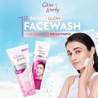 GLOW & LOVELY BRIGHT GLOW FACEWASH - 50G, NA, NA