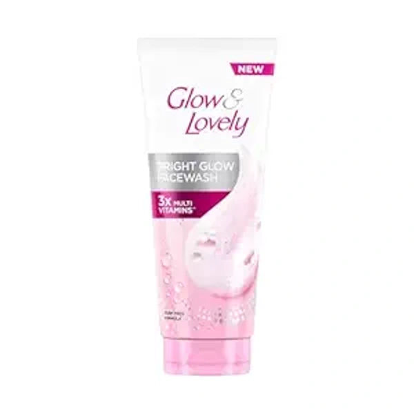 GLOW & LOVELY BRIGHT GLOW FACEWASH - 50G, NA, NA