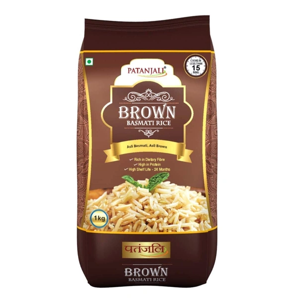 Daawat Brown basmati rice - 1kg, NA, NA
