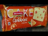 Britannia Cake Gobbles Orange - 45g, NA, NA