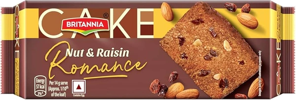 Britannia Cake Nut & Raisin - 140g, NA, NA