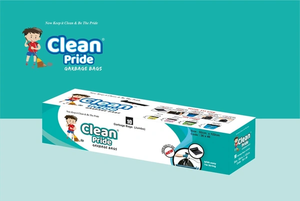 Ultra Strong Clean Pride Garbage Bags - 15 Garbage Bags, NA, NA