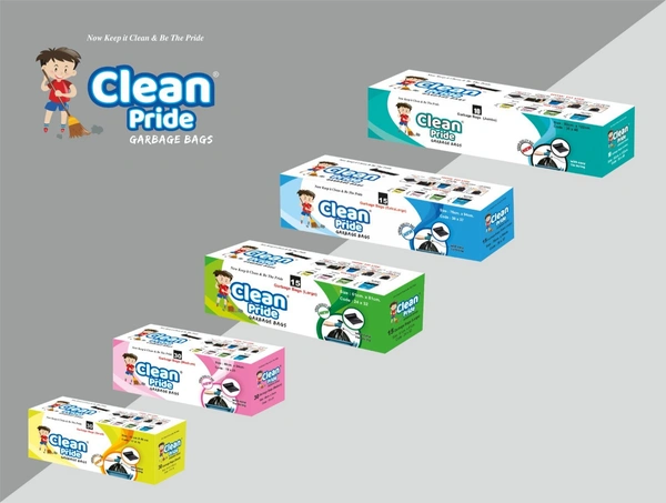 Ultra Strong Clean Pride Garbage Bags - 15 Garbage Bags, NA, NA