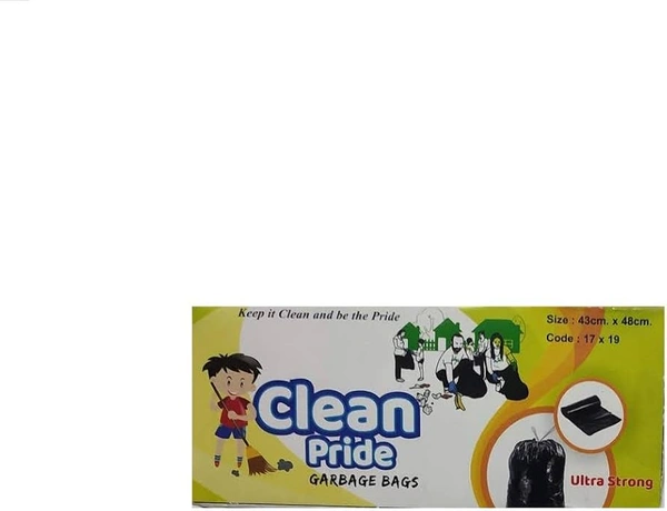 CLEAN PRIDE GARBAGE BAGS - 30 PCS, NA, NA