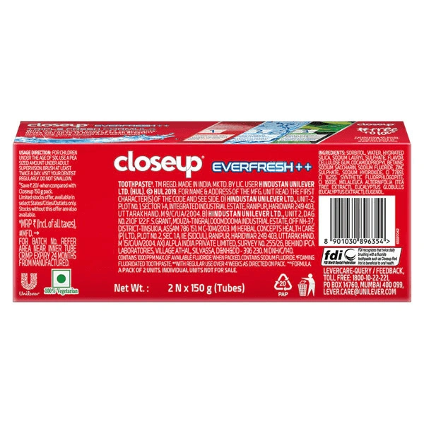 CLOSEUP - 300g, NA, NA