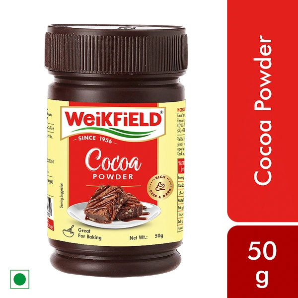 Weikfield Cocoa Powder - 50g, NA, NA