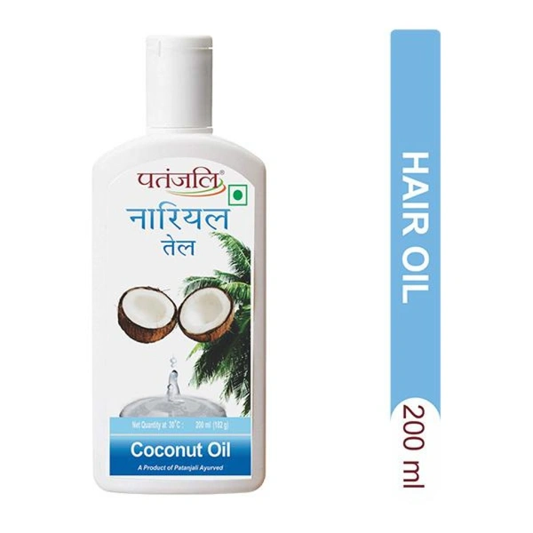 PATANJALI COCONUT HAIR OIL - 200ML, NA, NA
