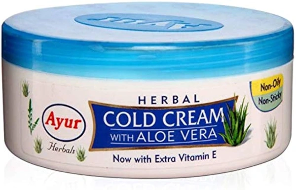 Ayur Cold Cream With Aloe vera - 80ml, NA, NA