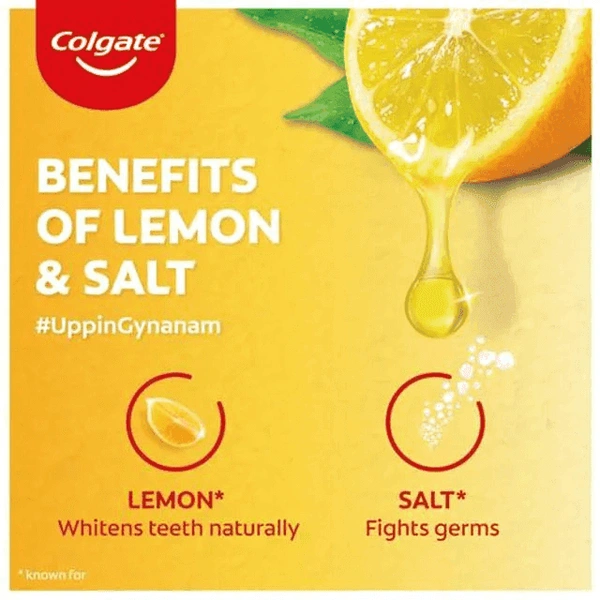 Active Salt Neem Colgate Lemon Salt - 200g, NA, NA