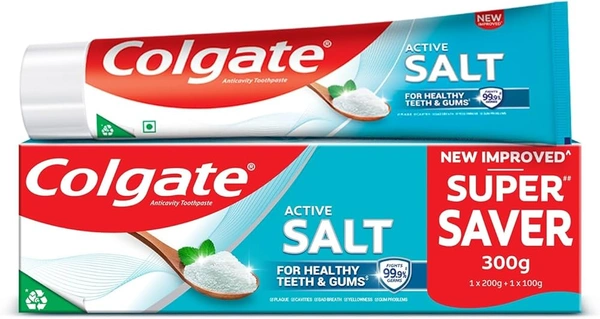 Colgate Active SALT Colgate Toothpaste - 115g, NA, NA