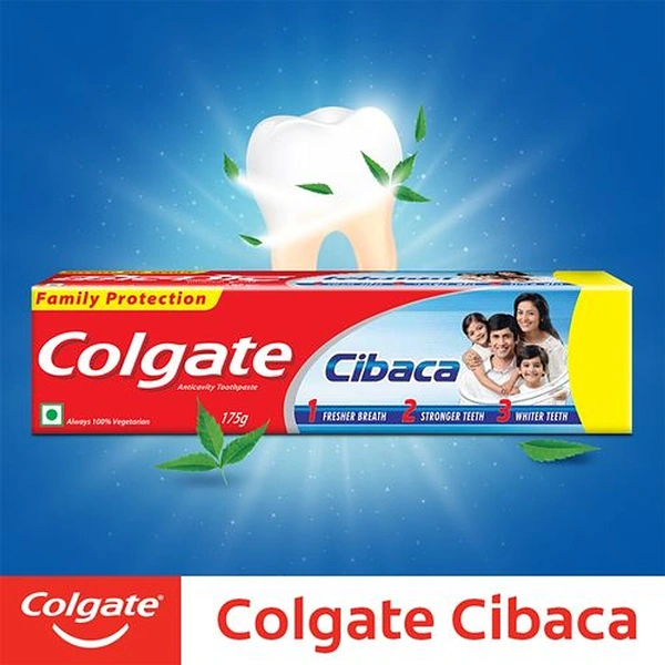 Cibaca Colgate Toothpaste - 175g, NA, NA