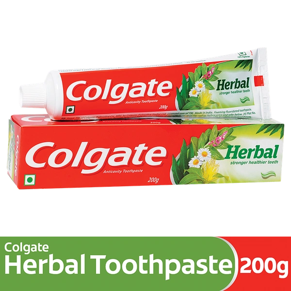 Herbal Colgate Toothpaste - 200g, NA, NA