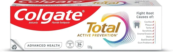 Advance Helth Colgate total 12 - 120g, NA, NA