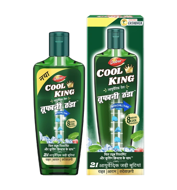 DABUR COOL KING AYURVEDIC TEL - 87ML, NA, NA
