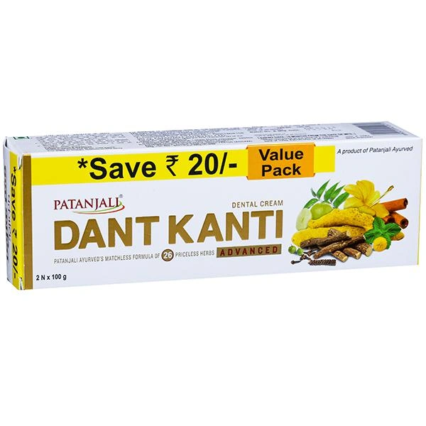 Patanjali Dant Kanti - 100g*2 N, NA, NA