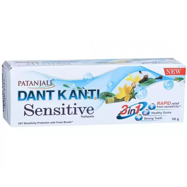 Patanjali Dant Kanti Sensitive - 50g, NA, NA