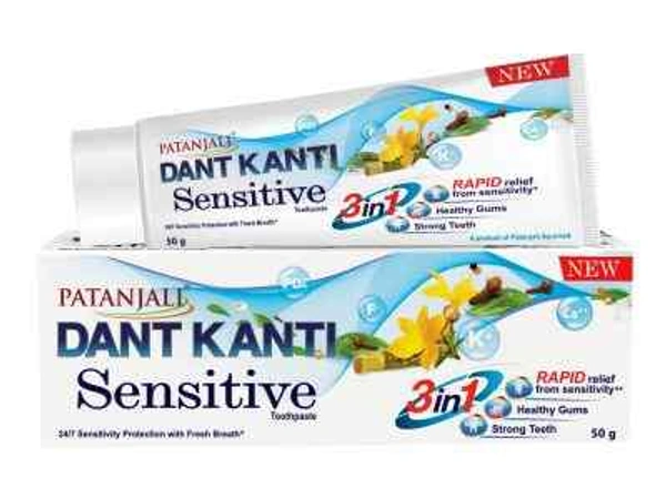 Patanjali Dant Kanti Sensitive - 50g, NA, NA