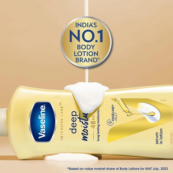 VASELINE DEEP MOISTURE BODY LOTION - 200ML, NA, NA