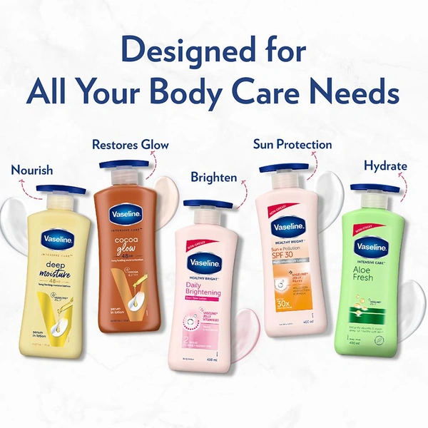 VASELINE DEEP MOISTURE BODY LOTION - 200ML, NA, NA