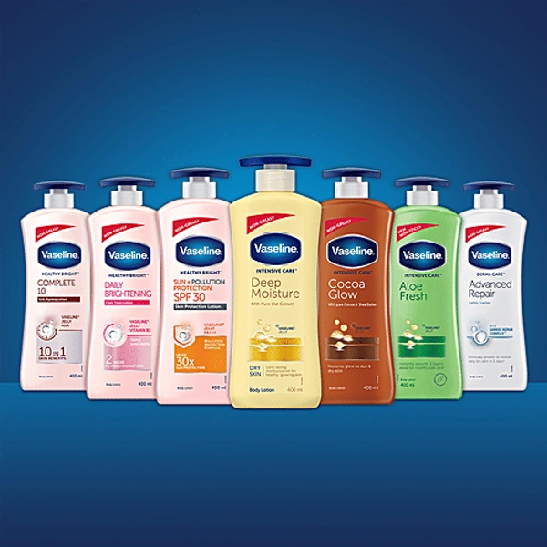 VASELINE DEEP MOISTURE BODY LOTION - 40ML, NA, NA