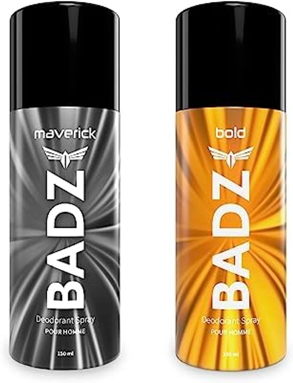 BADZ MAVERICK DEODORANT SPRAY POUR HOMME - 150ML, NA, NA