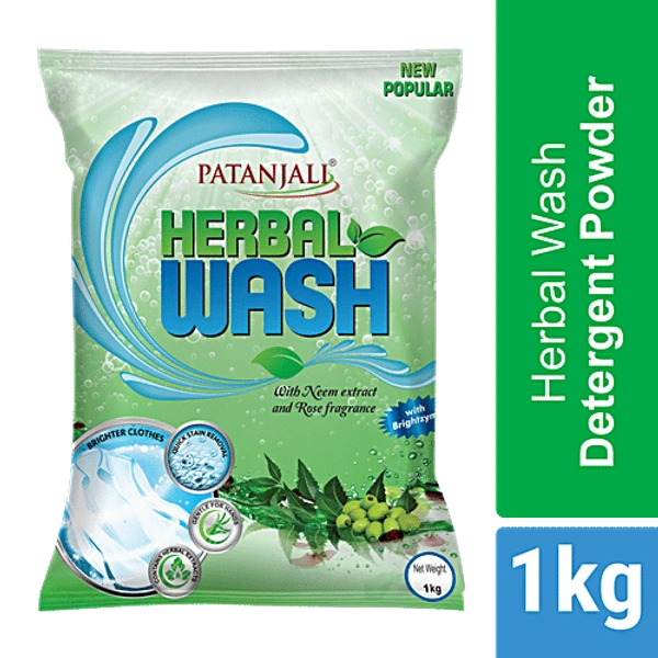 PATANJALI DETERGENT POWDER - 1KG, NA, NA