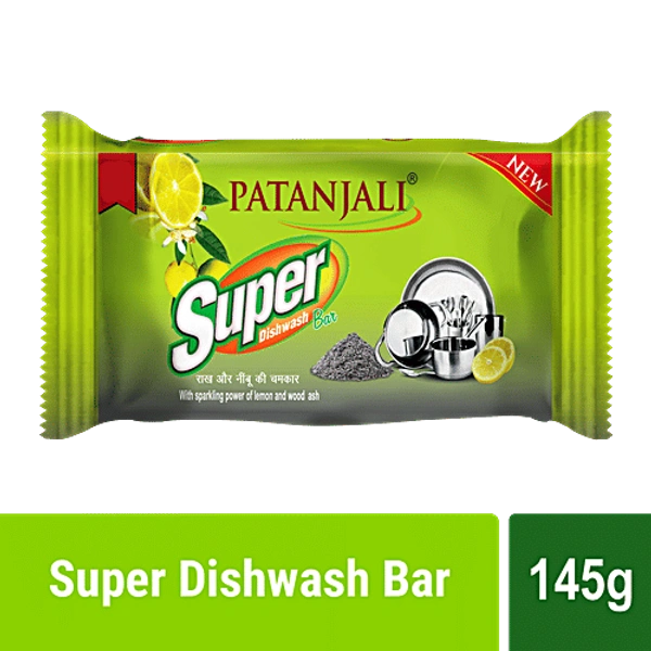 PATANJALI DISHWASH BAR - 1PCS, NA, NA
