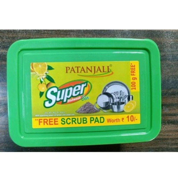 PATANJALI DISHWASH BAR - 600G, NA, NA