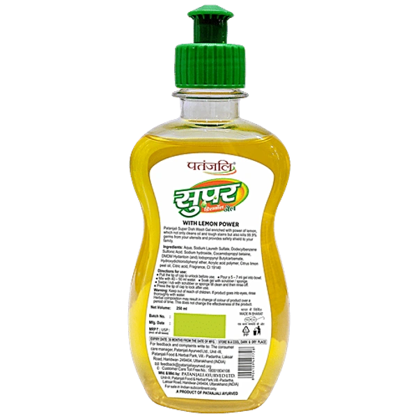 PATANJALI DISHWASH GEL - 250ML, NA, NA