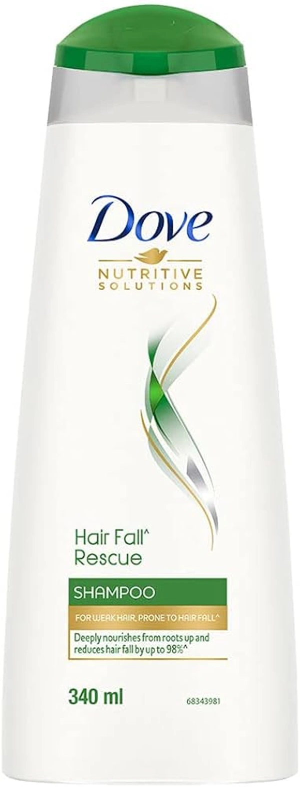 Dove Shampoo - 340ml, NA, NA