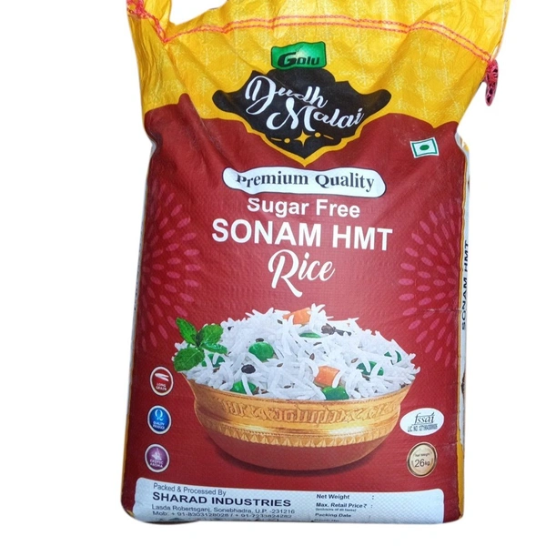 DUDH MALAI PREMIUM SONAM HMT RICE - 26KG, NA, NA