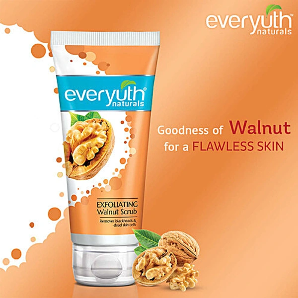 EVERYUTH EXFOLIATING WALNUT SCRUB - 50G, NA, NA