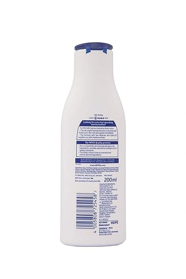 NIVEA EXPRESS HYDRATION BODY LOTION - 200ML, NA, NA